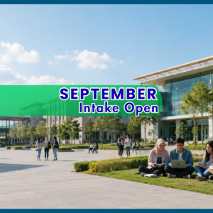September 2026 Intake Now Open