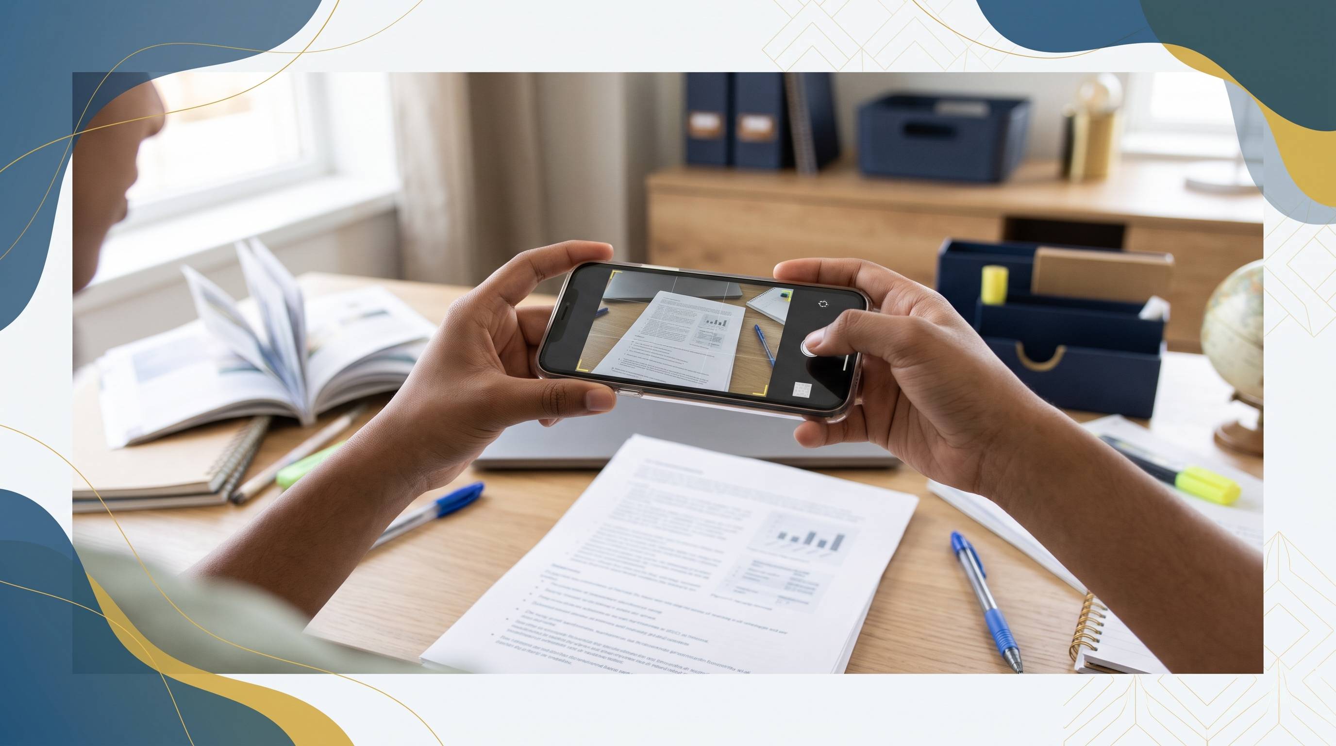 Upload Documents in Seconds: Scan with Your Phone Camera
